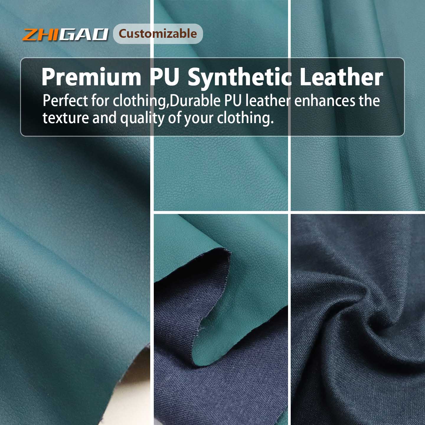 PU Leather na Tela para sa Kasuotan PU Leather na Tela para sa Kasuotan