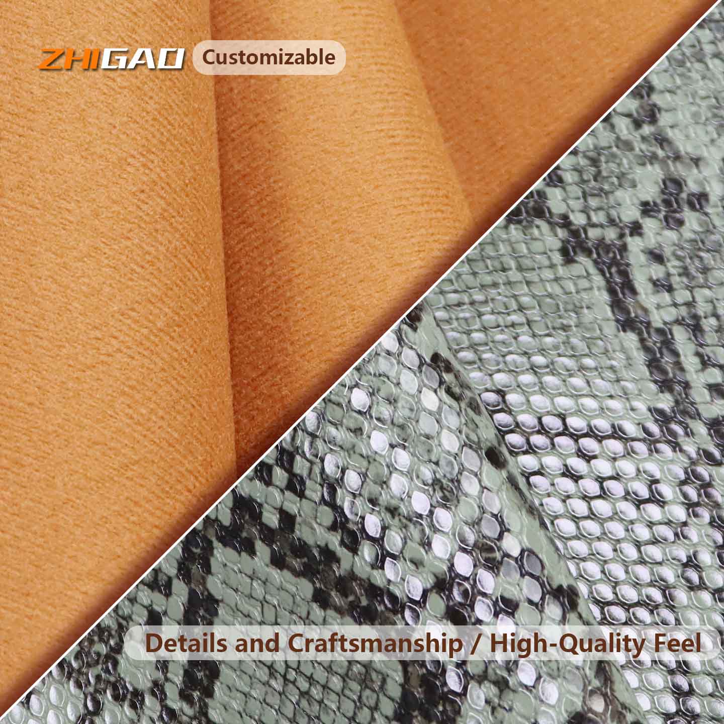 Premium na Microfiber na Balat