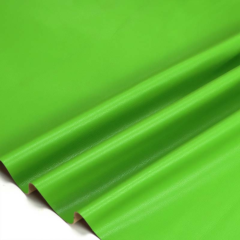 Super Soft Woolen Backing Elastic PU Faux Leather para sa mga Damit
