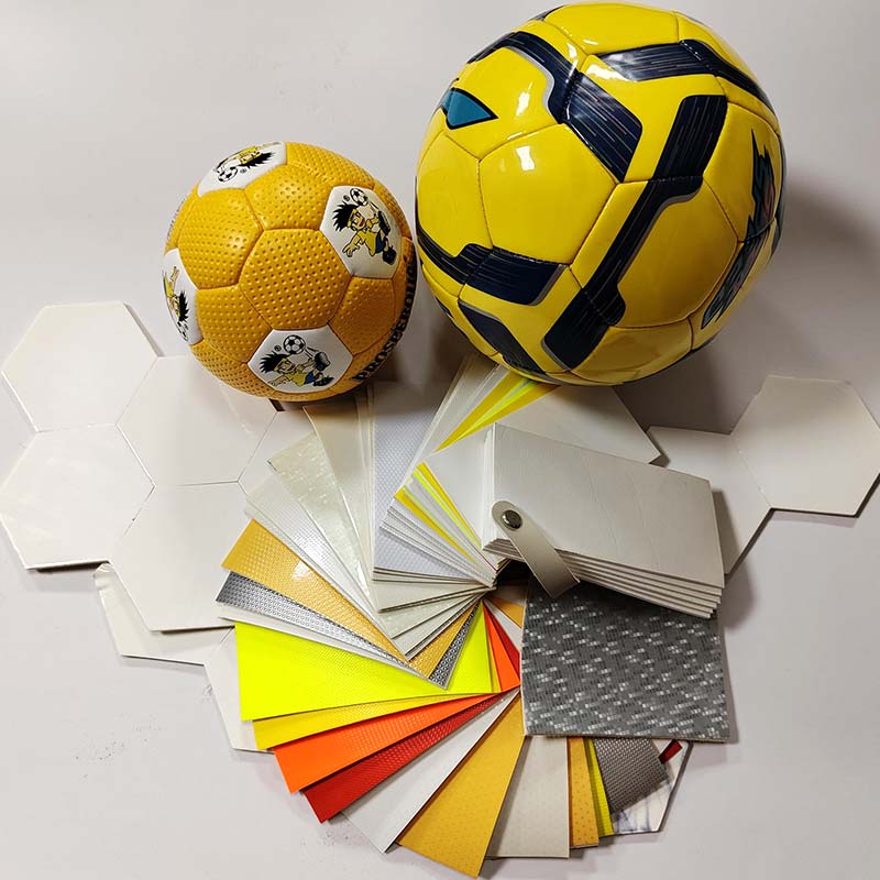 Iba't ibang Pattern ng PU Synthetic Balls Football Leather