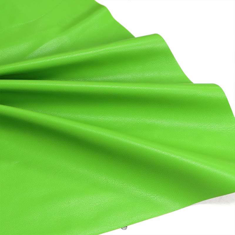 Super Soft Woolen Backing Elastic PU Faux Leather para sa mga Damit