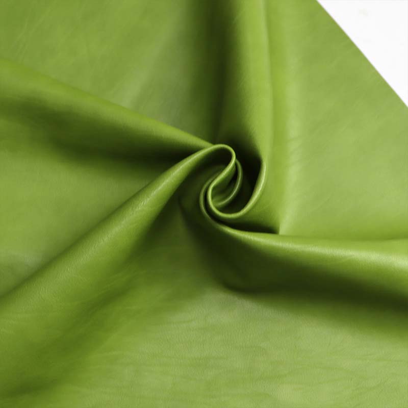 Butil ng Puno PU Imitation Leather Apparel Tela
