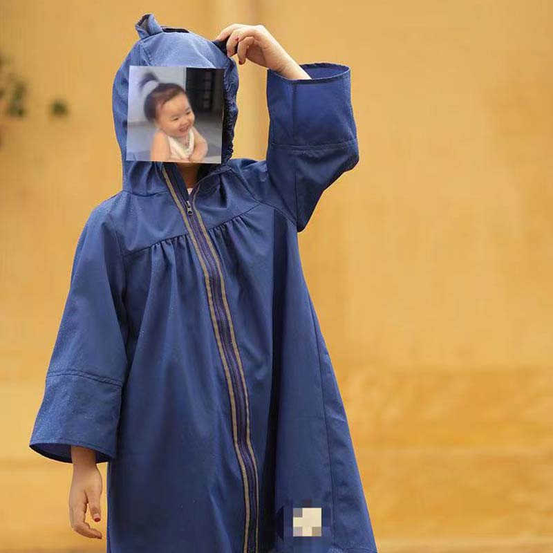 Breathable Waterproof Raincoat PU Leather Fabric