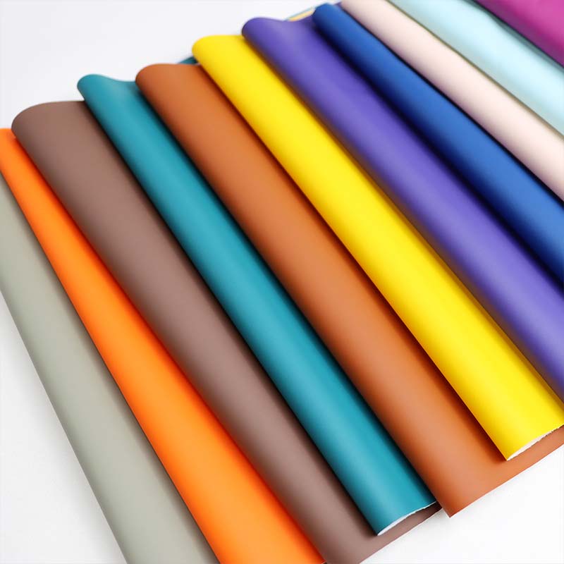 Breathable Waterproof Raincoat PU Leather Fabric