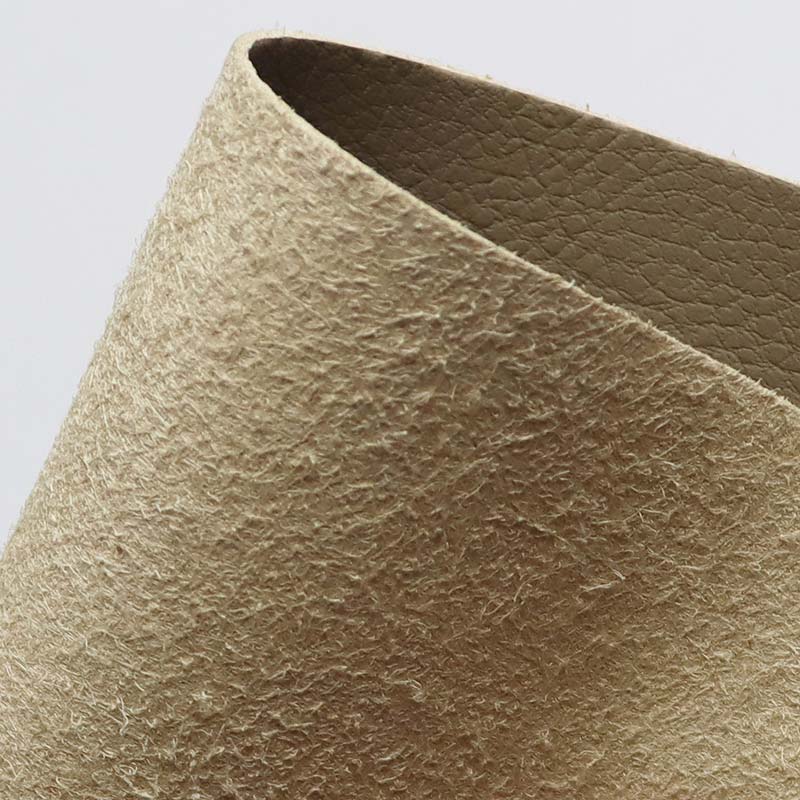 Litchi Automobile Microfiber Leather na Tela