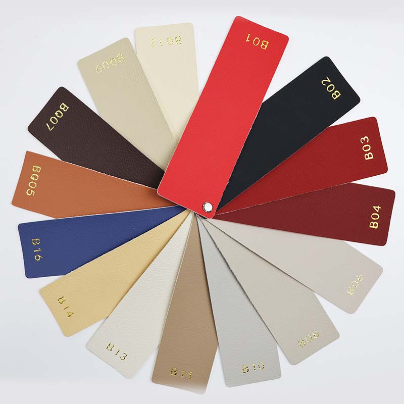 Maliit na Litchi Grain Synthetic Microfiber Car Leathers