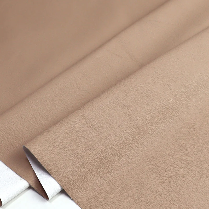 Microfiber Backing PU Synthetic Leather para sa Mga Damit