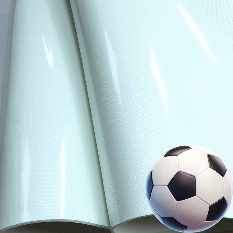 Crystal Mirror Shiny PU Leather Material para sa Footballs