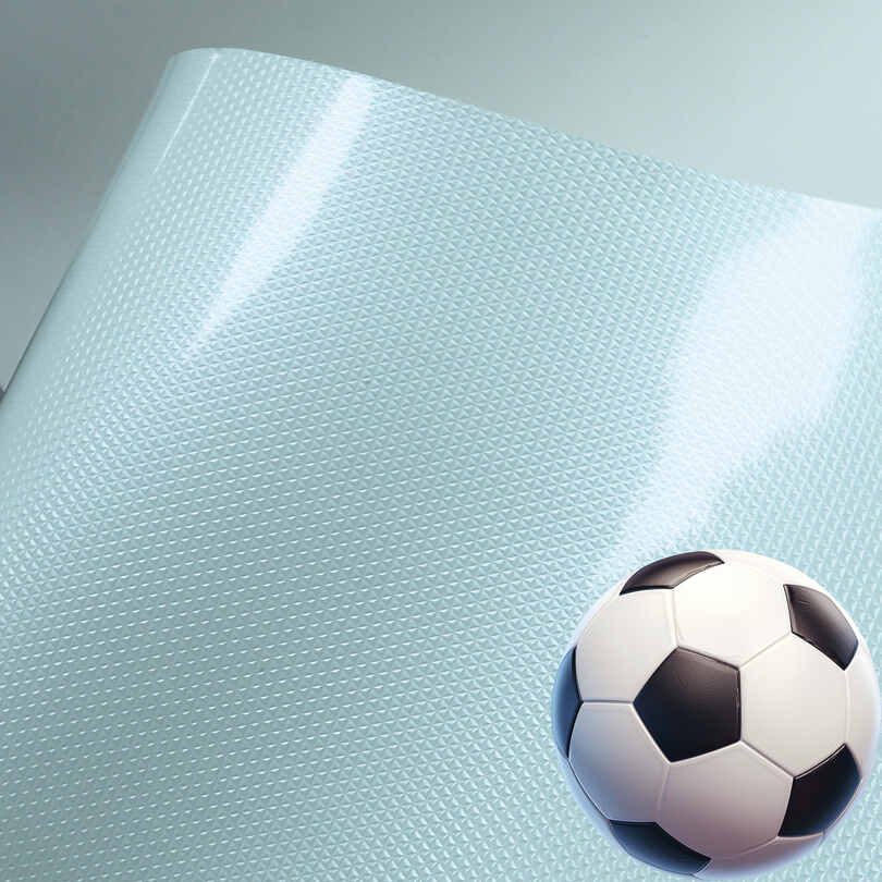 Crystal Mirror Shiny PU Leather Material para sa Footballs