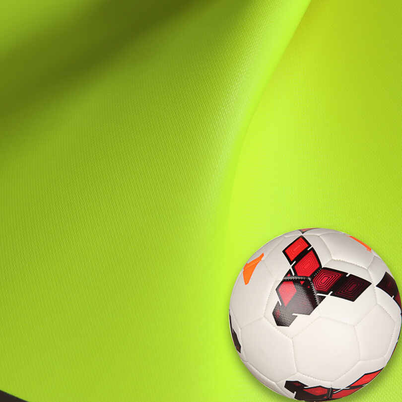 Fluorescein Footballs Balls PU Leather na Tela