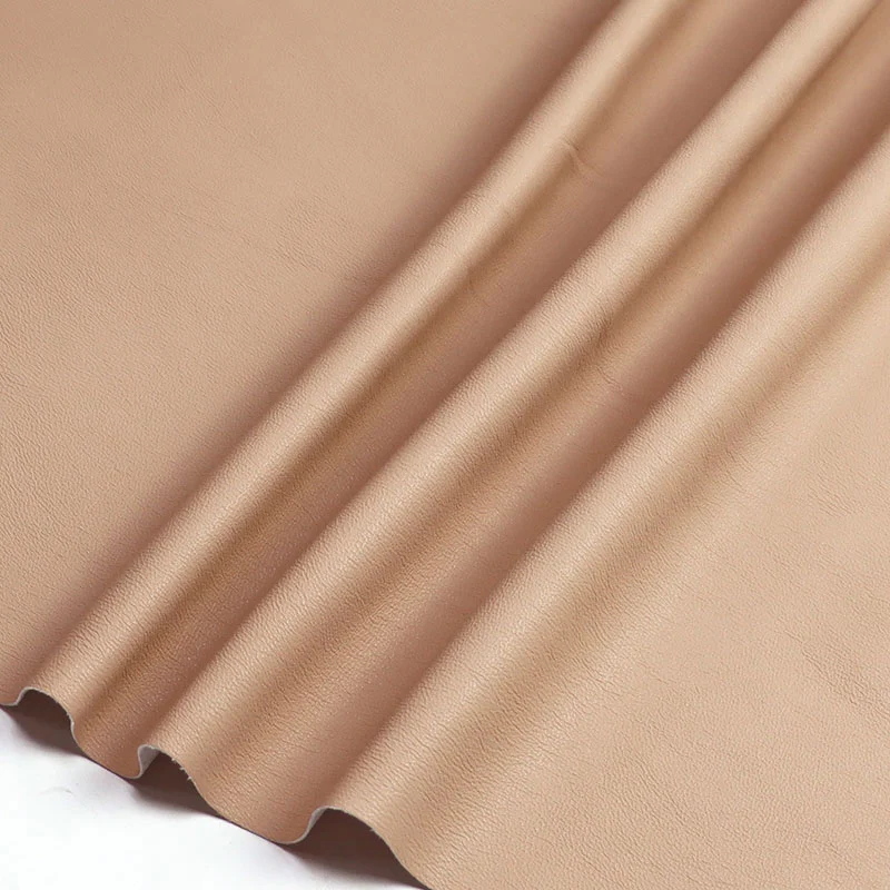 Microfiber Backing PU Synthetic Leather para sa Mga Damit